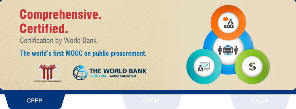 The world's first MOOC in public procurement - certified by world bank